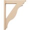 Ekena Millwork 5 1/2-in W x 24-in D x 32-in H Funston Trad Rough Cedar Woodgrain TimberThane Outlooker, Primed Tan OUTUR055X24X32FST04RCPR - alternate 6